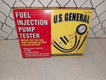 U.s. General Fuel Injection Pump Tester 0-100 Psi 0-7 Bar Flex Hose, Fittings. Fixed Price $19.95.