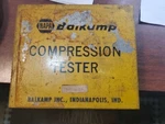 Vintage Balkamp Compression Tester Kit Indianapolis Napa. Fixed Price $30.00.