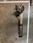 03-11 Polaris Trail Boss Front Left Strut Hub Brake Rotor. Fixed Price $95.00.