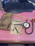 Vintage Sears Usa Vacuum And Fuel Pump Tester With Instructions Fittings Tested. Fixed Price $22.63.