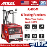 Ancel AJ400 4-CYLINDERS Motorcycle Fuel Injector Tester Cleaner Heating Cleaning. Fixed Price $289.99.