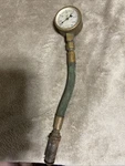 Vintage Motometer Compression Tester Gauge. Fixed Price $28.00.