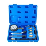 Compression Tester Kit, 8PCS, 0-300 Psi, For Petrol Engines, W/ Adapters. Fixed Price $20.68.